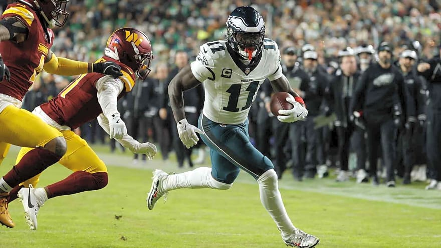 Eagles’ AJ Brown headlines 4 stars listed as DNPs on Christmas Day before Bills game