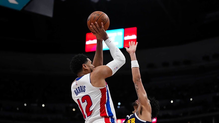 Pistons’ JB Bickerstaff gives Tobias Harris his flowers after reaching ‘huge milestone’