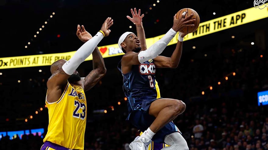 Thunder’s Mark Daigneault praises Shai Gilgeous-Alexander’s quality amid Lakers’ aggression