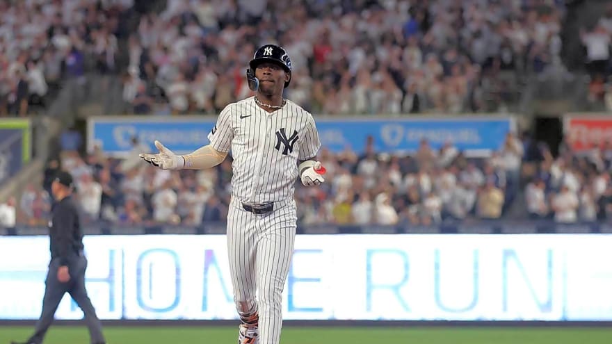 Yankees infielder Jazz Chisholm Jr.’s swag at all-time high with epic HR bat flip in another win