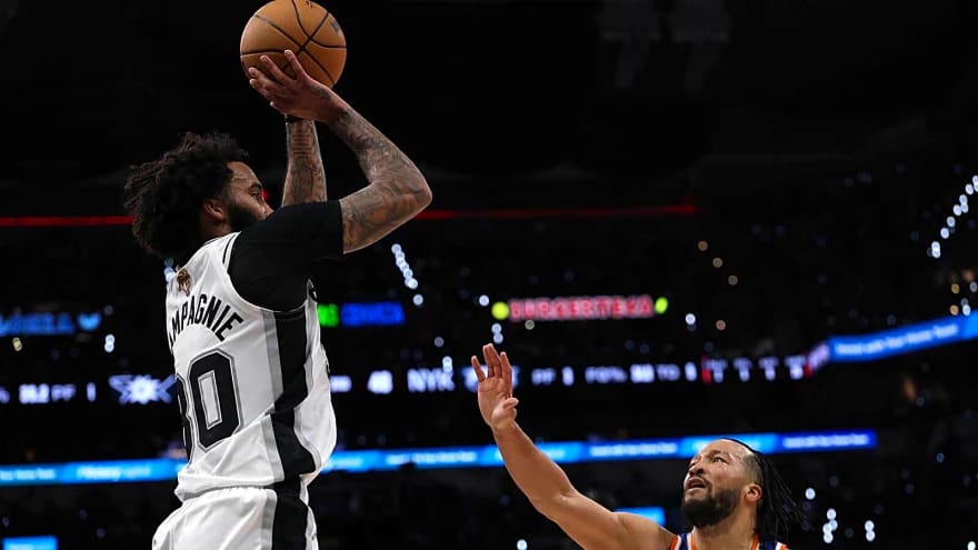How Spurs’ Julian Champagnie turned record-breaking season into massive raise