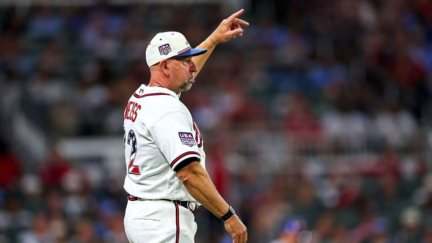 Braves manager Walt Weiss gives props to Dodgers: ‘Arms keep coming’