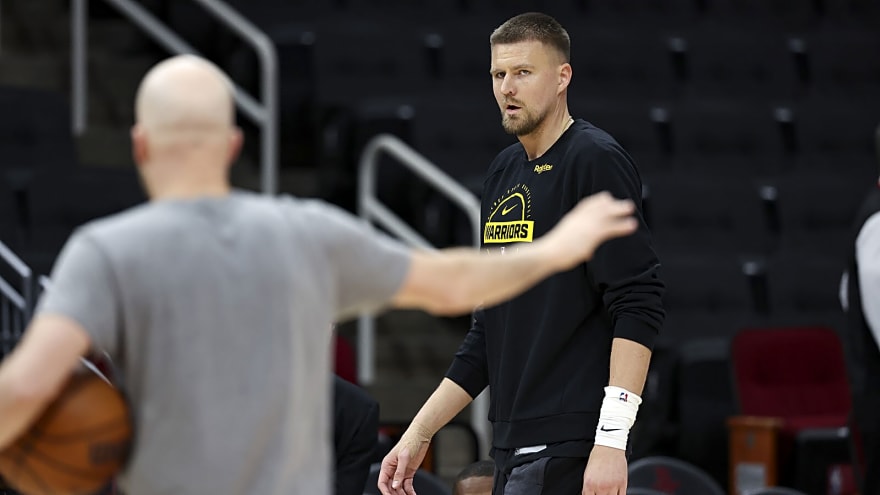 Kristaps Porzingis’ status for Warriors-Thunder clash gets huge update