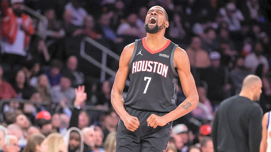 How Rockets’ Kevin Durant made NBA history with 40-point game vs. Magic