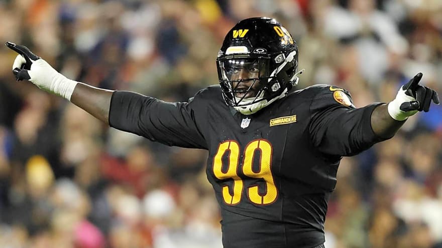 Commanders’ Javon Kinlaw is hyped to have some ‘MFers’ on the D-line