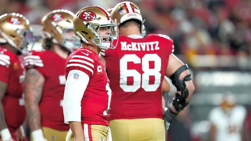 49ers are so good Dan Orlovsky sugggests taking a page from the NBA
