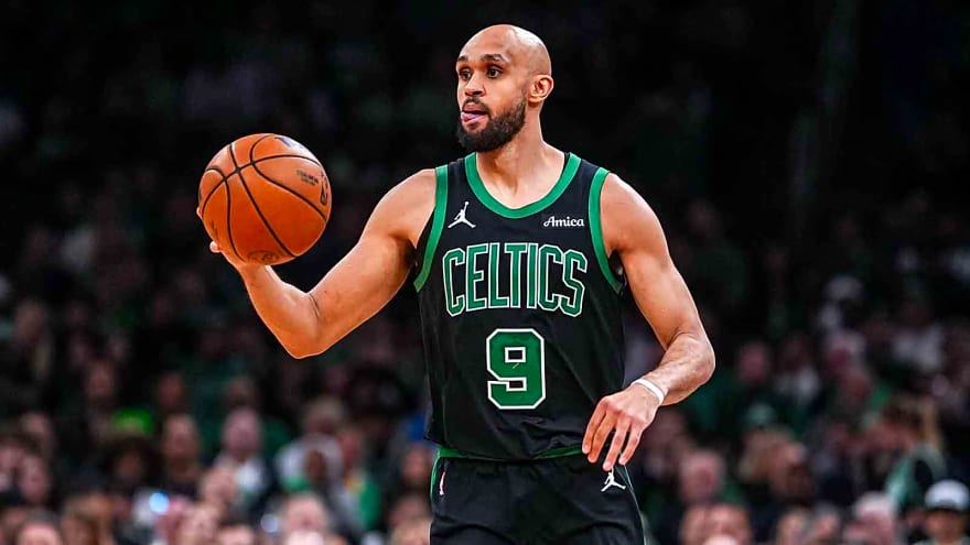 Celtics’ Derrick White reveals how he learned about the Jaylen Brown trade