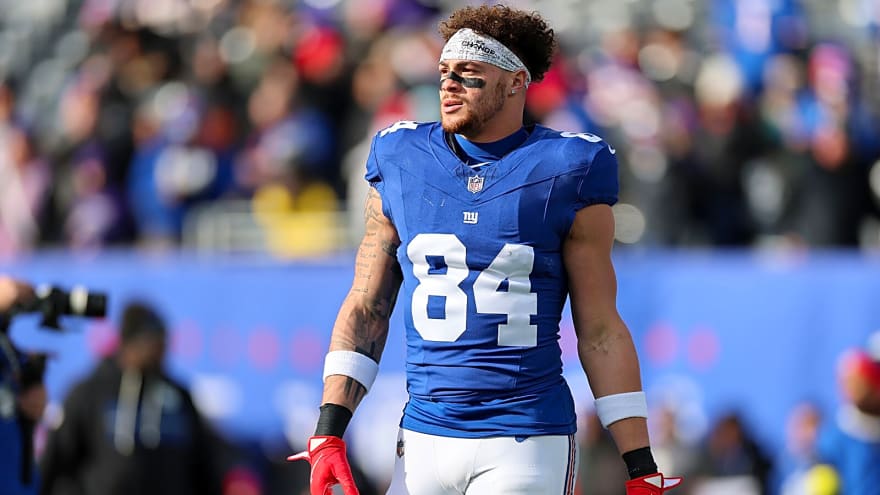 Giants’ Theo Johnson, John Michael Schmitz Jr. won’t play vs. Raiders