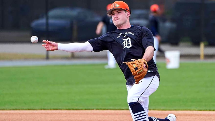 Tigers’ Kevin McGonigle gets first MLB hit, RBI in 1st inning of Opening Day