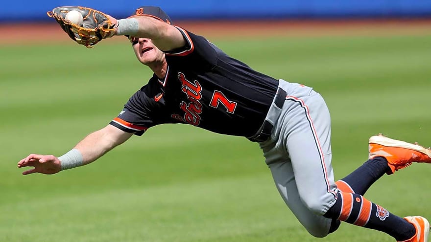 Tigers’ Kevin McGonigle makes jaw-dropping play to steal hit from Mets’ AJ Ewing