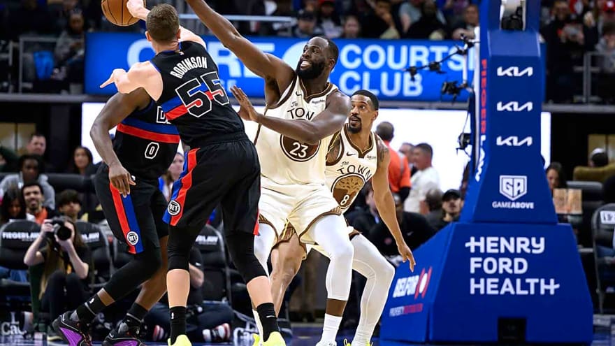 Pistons punch ticket to playoffs with win over Warriors