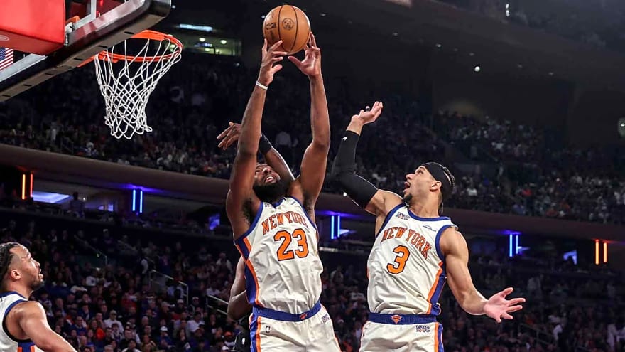 Knicks’ Josh Hart is repulsed at sight of Michell Robinson in Celtics jersey