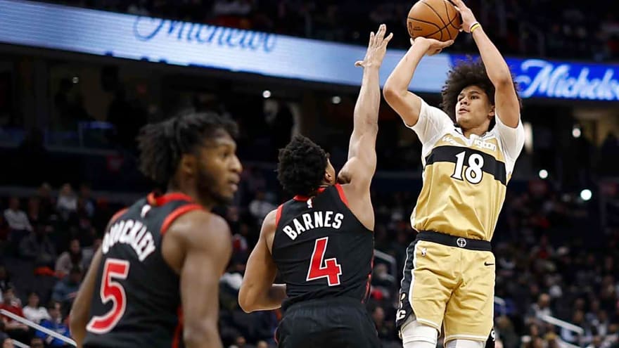 Wizards’ Bilal Coulibaly gives key to excelling amid injuries after 21-point game vs. Raptors