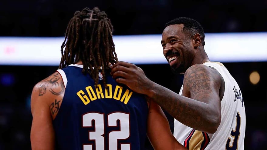 Pelicans’ DeAndre Jordan already making a locker room impact with Derik Queen