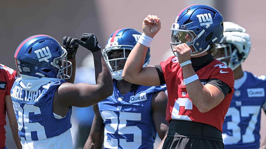 Giants’ Patrick Ricard does not hold back with blunt warning to visiting teams