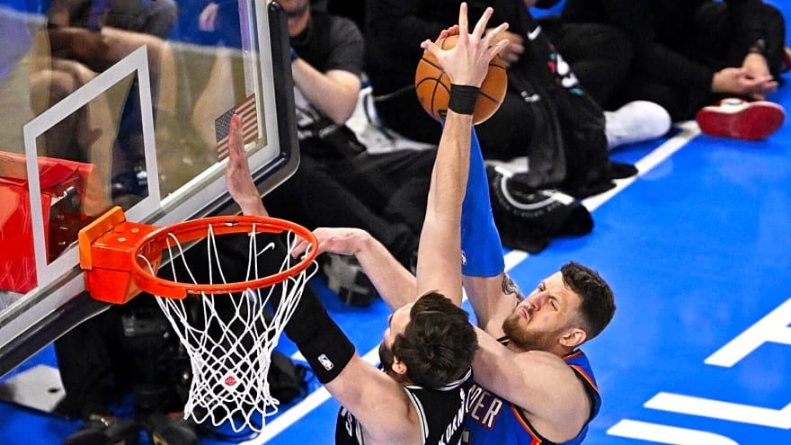 Spurs legend Manu Ginobili shares perfect reaction to Luke Kornet’s iconic Game 7 block