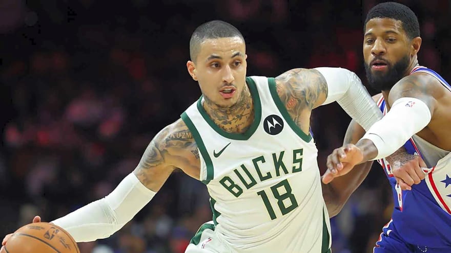 Bucks’ Kyle Kuzma suffers injury scare in 76ers showdown