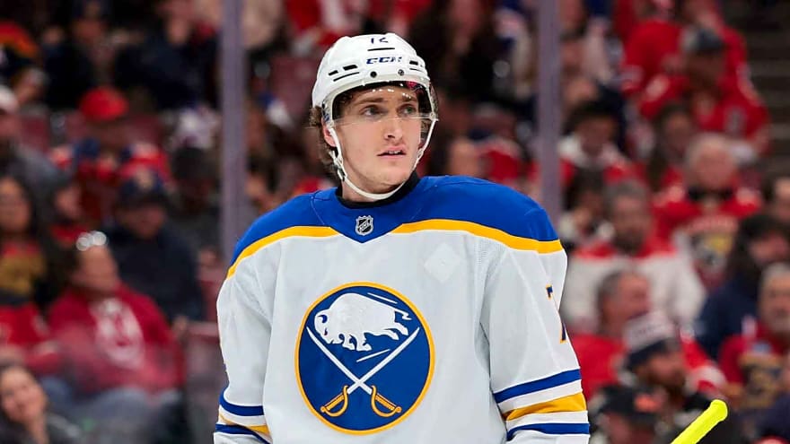 Sabres’ Tage Thompson snaps brutal goal drought early in Canadiens Game 3
