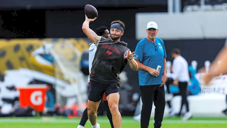 Buccaneers’ Baker Mayfield hilariously reveals he didn’t know about extension negotiations