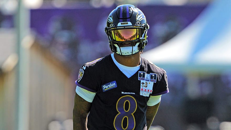 Ravens QB Lamar Jackson is back at practice, but Kyle Hamilton, Roquan Smith aren’t there