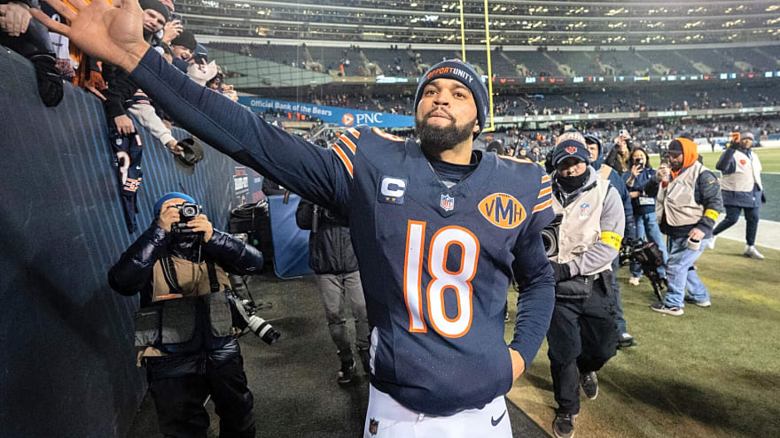 Bears’ Caleb Williams ties Peyton Manning in NFL history with miracle comeback vs. Packers