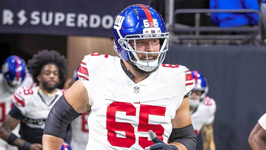Ex-Giants center reunites with Brian Daboll with Titans on $9 million contract