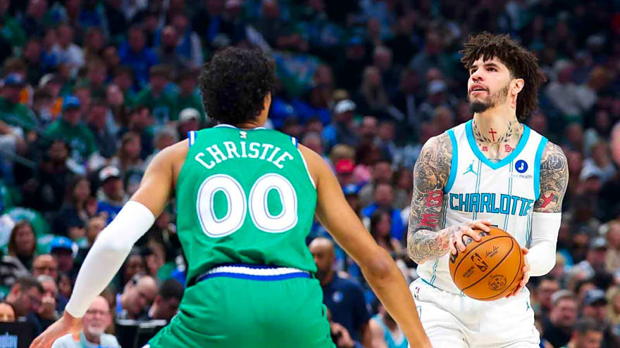 Hornets’ LaMelo Ball joins historic Luka Doncic club amid Mavericks game