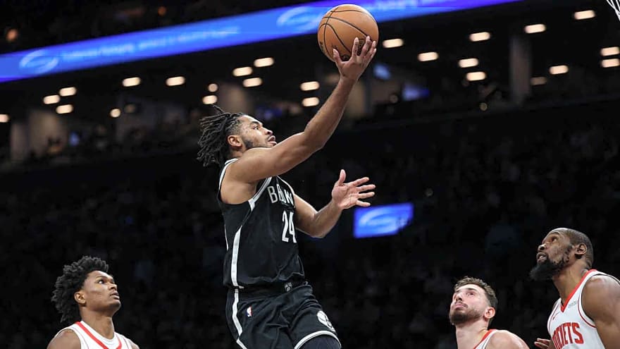 Nets’ Cam Thomas sidesteps question about coming off bench in Rockets loss