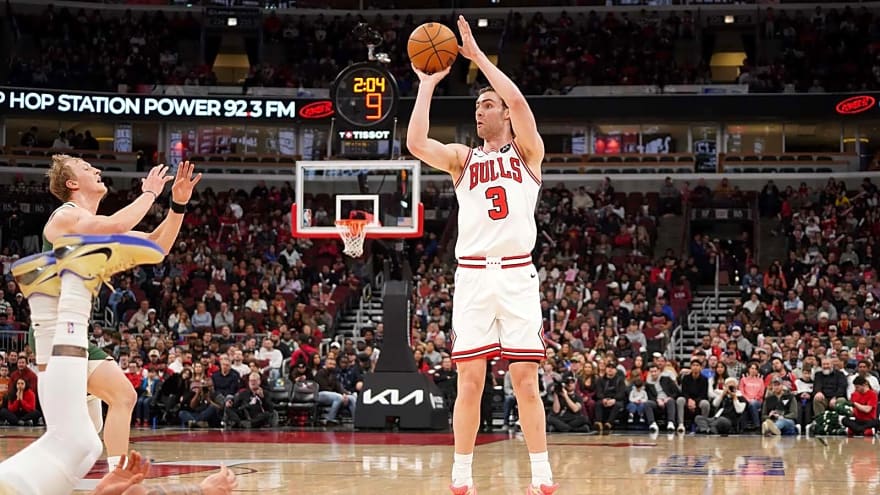 Josh Giddey ties Scottie Pippen on all-time list as Bulls snap skid