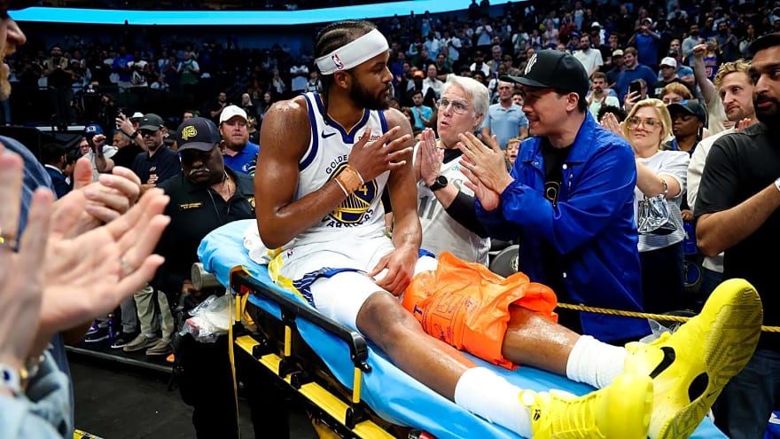 Warriors’ Moses Moody undergoes successful surgery to repair ruptured left patellar tendon