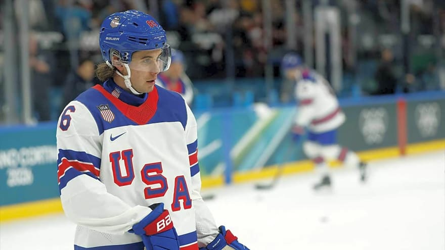 Jack Hughes gets 100% real on playing at Olympics with brother Quinn for Team USA
