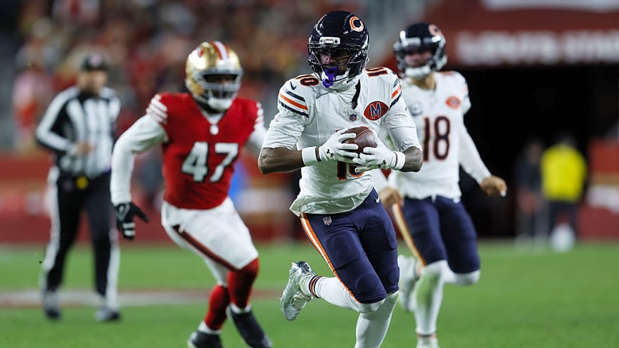 Bears’ Luther Burden, Rome Odunze get mixed injury update for Week 18