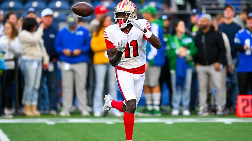 Commanders face ugly WR reality, with or without Brandon Aiyuk