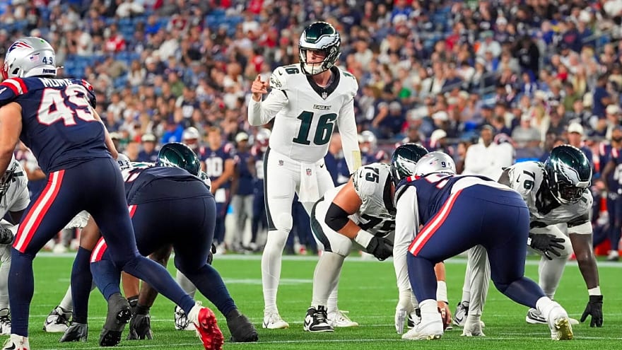 Eagles’ QB2 battle between Tanner McKee, Andy Dalton gets eye-opening update