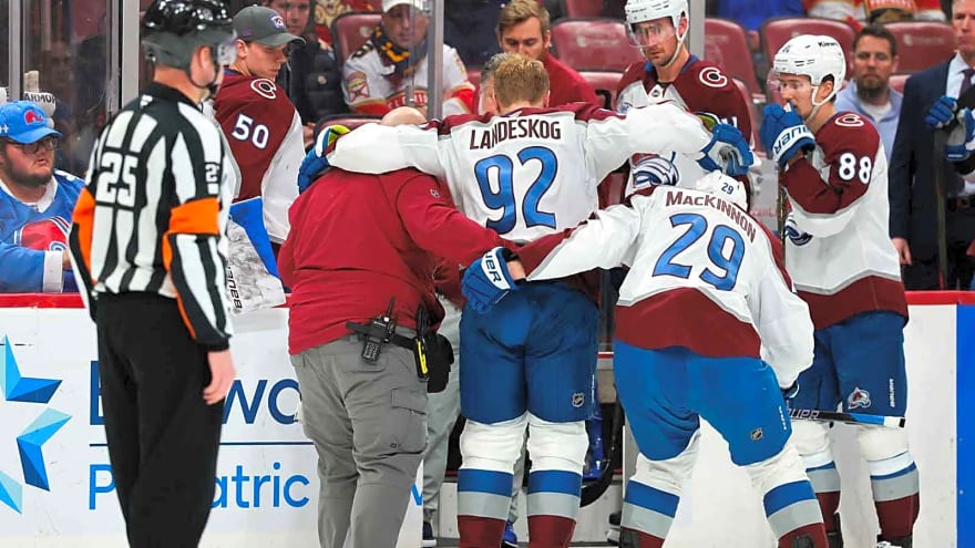 Avalanche’s Jared Bednar provides Gabriel Landeskog timeline after upper-body injury