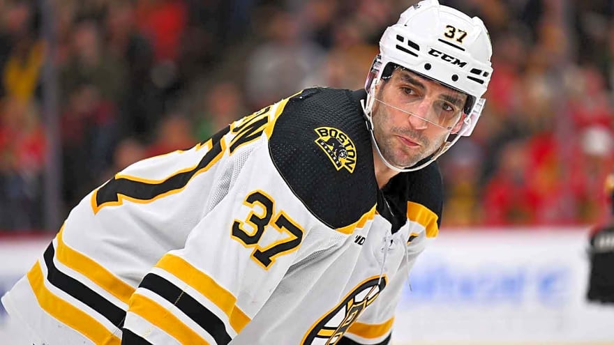 Bruins legend Patrice Bergeron elected to Hall of Fame on 1st ballot