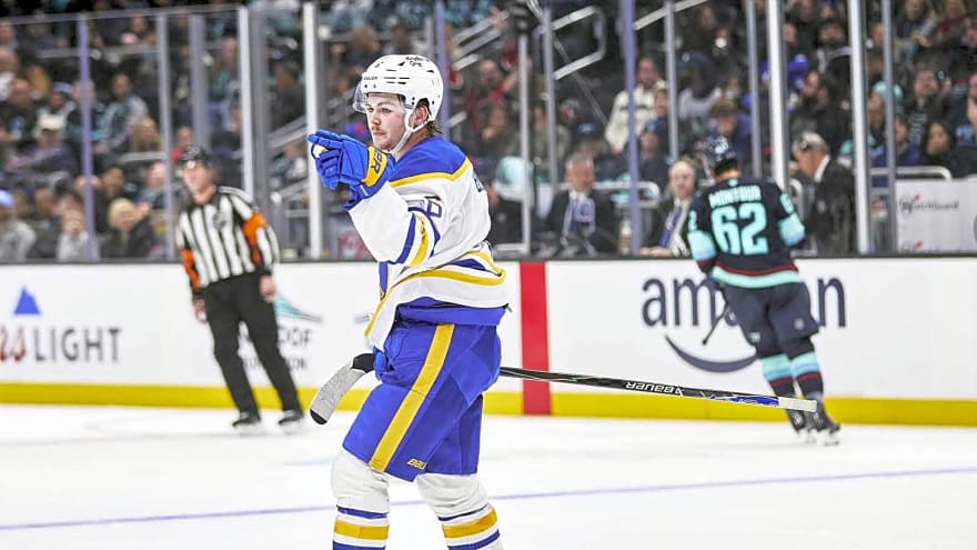 Zach Benson’s ‘character’ take on Sabres 9-game win streak after beating Blues