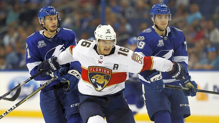 Panthers’ Aleksander Barkov emotional after seven-figure children’s hospital donation