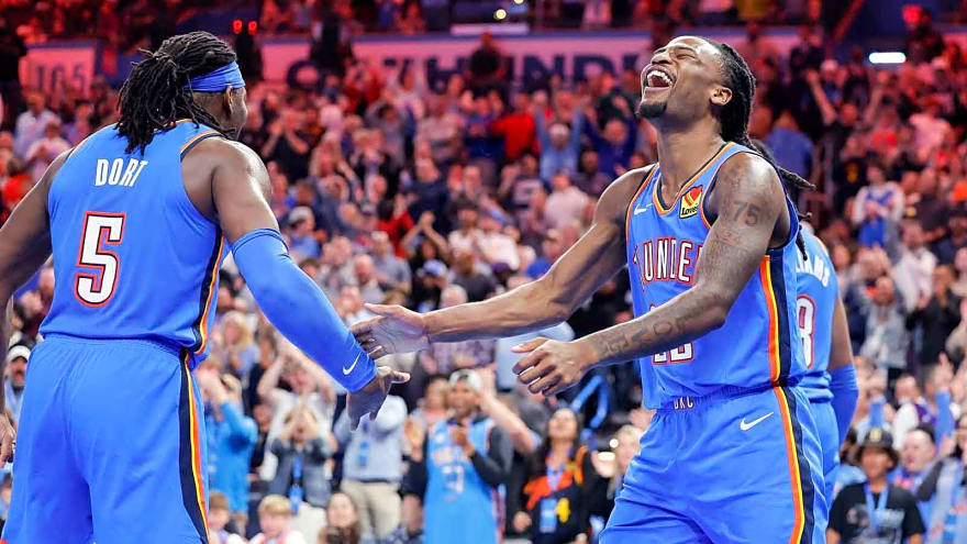 Thunder’s Cason Wallace opens up about stepping into Lu Dort’s role