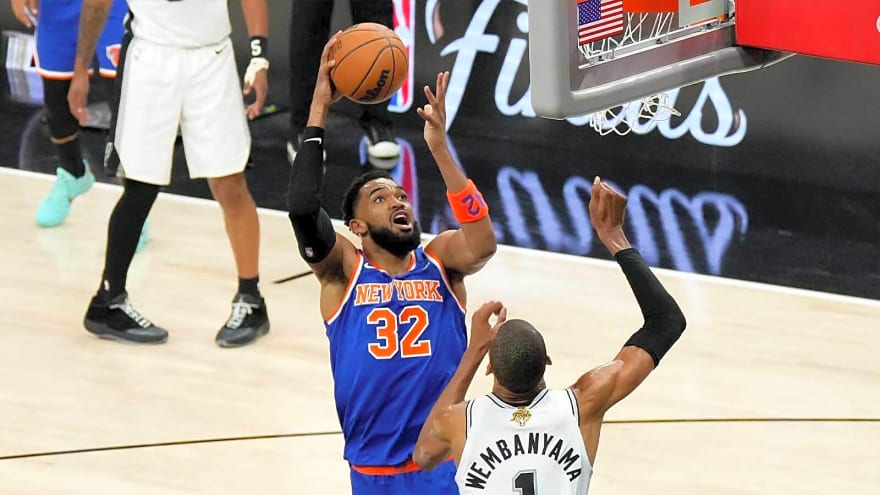 Knicks’ Karl-Anthony Towns reveals truth behind F-bomb aimed at Victor Wembanyama