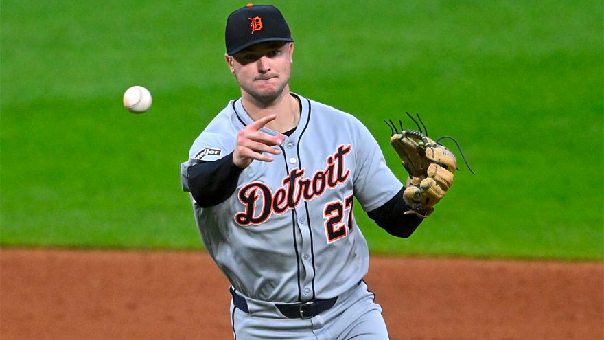 Tigers’ Trey Sweeney puts spring training on pause amid shoulder injury
