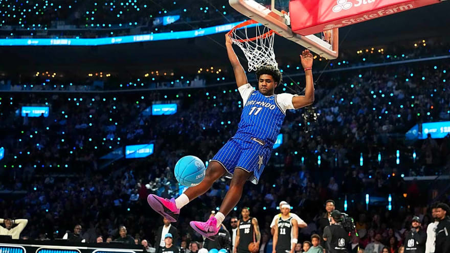 Why Magic’s Jase Richardson can’t stop ‘crying laughing’ after Dunk Contest fail