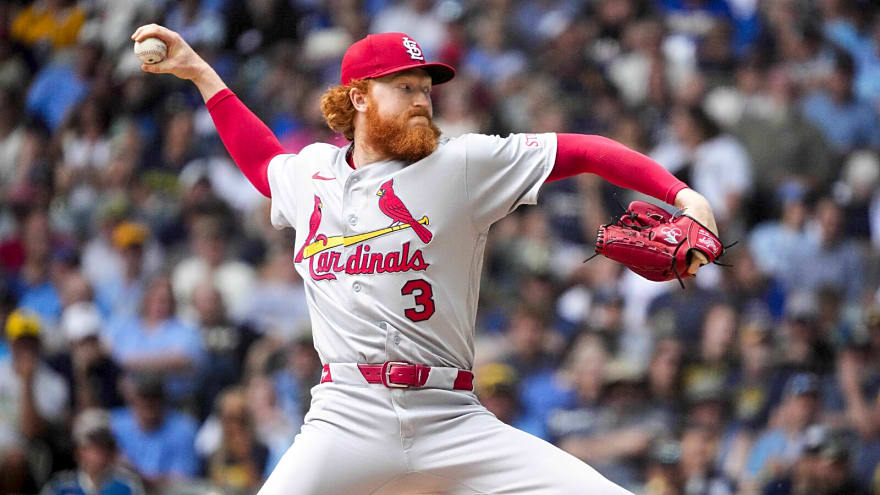 Cardinals’ Dustin May loses no-hitter after questionable play by outfielder