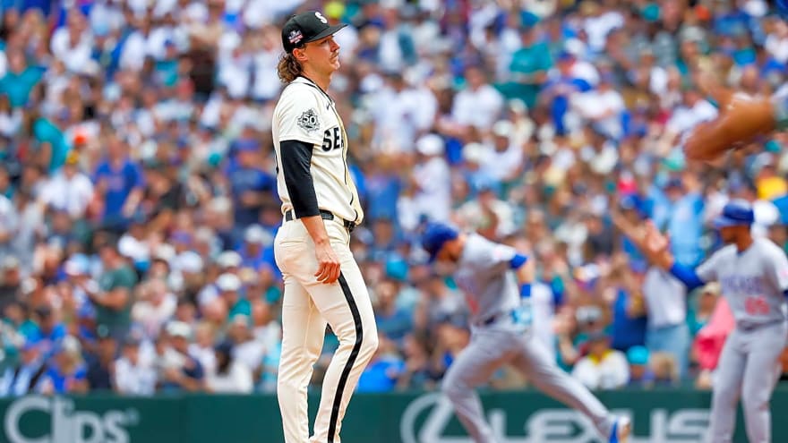 Mariners’ Bryce Miller reaches brutal low in crushing loss to Cubs