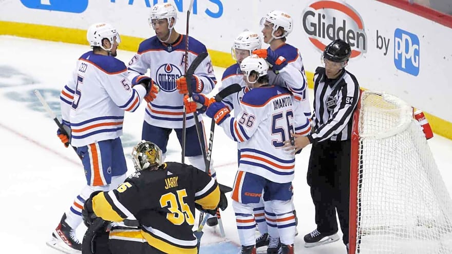  Oilers linked to Penguins’ Tristan Jarry amid goaltending woes