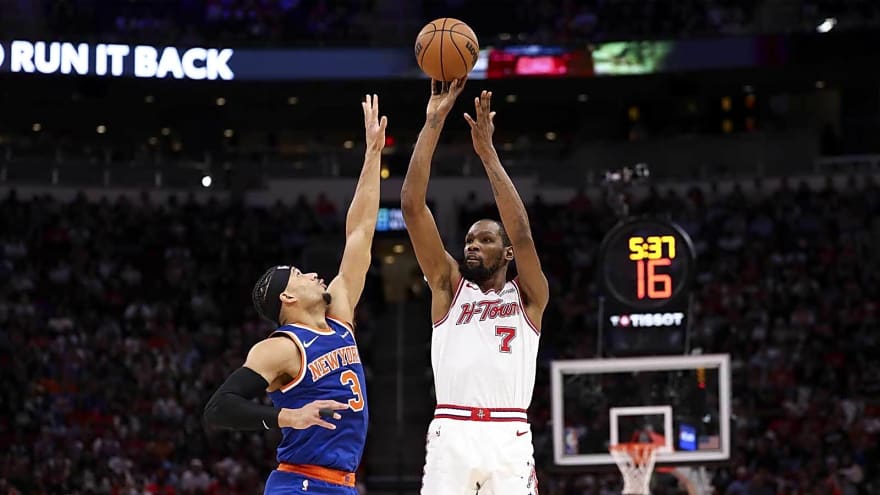 Rockets’ Kevin Durant is beyond hyped for the Comets’ return to WNBA