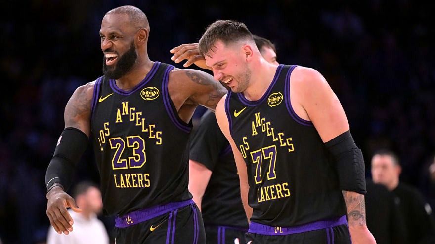 Colin Cowherd blasts ‘athletically regressed’ Luka Doncic for lack of Lakers chemistry with LeBron James