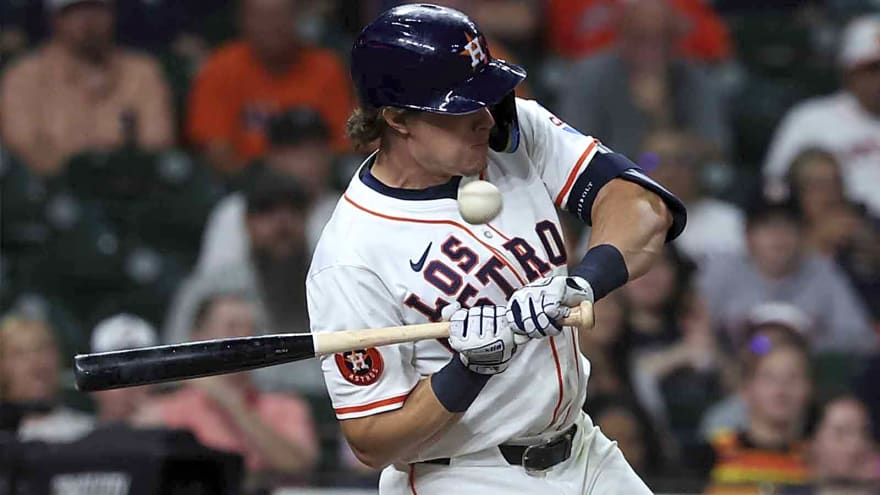 Why Astros outfielder was scratched from lineup for Nationals clash