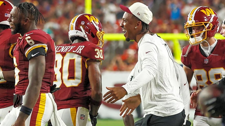 Commanders stars Jayden Daniels, Terry McLaurin, Stefon Diggs will play vs. Lions