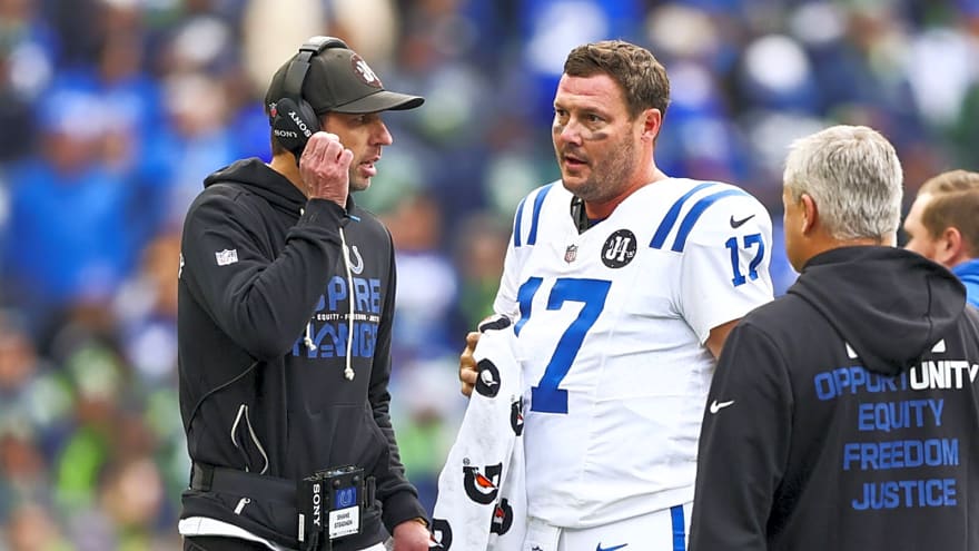 Colts’ Shane Steichen makes ‘pretty awesome’ admission about Philip Rivers’ comeback